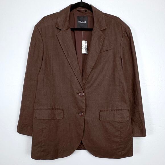 Madewell Brown Blazer - Picture 2 of 16